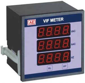 Đồng hồ đo V-I-F 1& 3 pha - AE/ Ấn độ