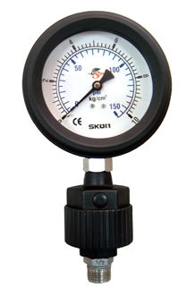 Đồng hồ đo áp suất có màng PP - SKON/ Đài Loan
