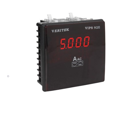 Đồng hồ đo cường độ dòng điện 1 pha -92e - Veritek/ Ấn độ