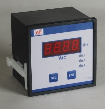 Đồng hồ đo U-I hiệu dụng mạch 3 pha - AE/ Ấn độ