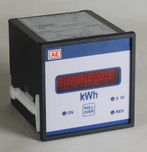 Đồng hồ đo tiêu thụ điện hiển thị LED - AE/ Ấn độ