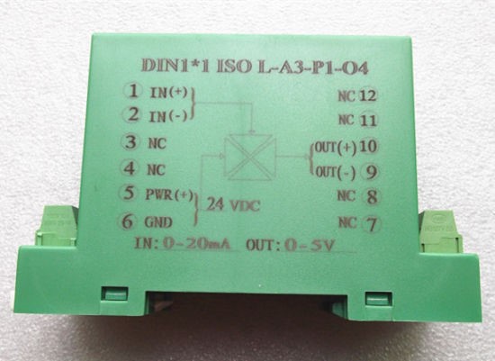 Bộ khuếch đại tín hiệu DIN 1X1 ISO-U(A)-P-O