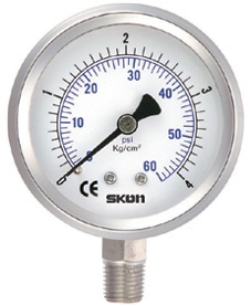 Đồng hồ đo áp suất (SS) -SKON/ Đài loan