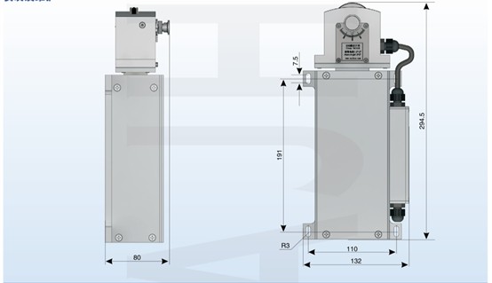 Peristaltic switchgear, model RDK / Jianghe