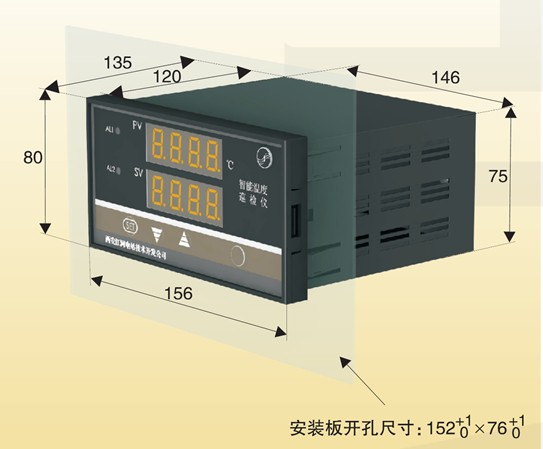 Temperature inspection instrument, model WP-D / Jianghe
